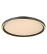 Dublin 40cm Integrated LED Semi Flush Ceiling Light Grey LED Dimmable 2700-6000K Remote Control-12