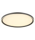 Dublin 50cm Integrated LED Semi Flush Ceiling Light Grey LED Dimmable 2700-6000K Remote Control-1