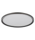 Dublin 50cm Integrated LED Semi Flush Ceiling Light Grey LED Dimmable 2700-6000K Remote Control-2