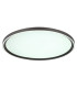 Dublin 50cm Integrated LED Semi Flush Ceiling Light Grey LED Dimmable 2700-6000K Remote Control-5
