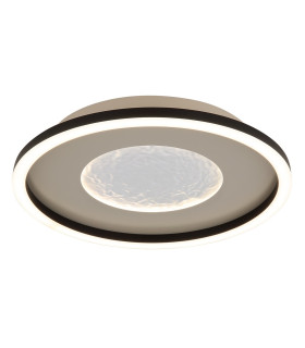 Wiley Integrated LED Semi Flush Ceiling Light White Matt LED 2700-6500K-1
