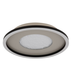 Wiley Integrated LED Semi Flush Ceiling Light White Matt LED 2700-6500K-2