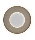 Wiley Integrated LED Semi Flush Ceiling Light White Matt LED 2700-6500K-3