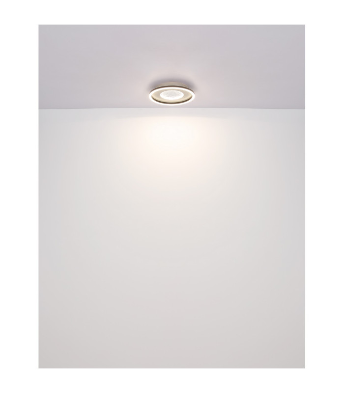 Wiley Integrated LED Semi Flush Ceiling Light White Matt LED 2700-6500K-7