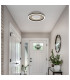 Wiley Integrated LED Semi Flush Ceiling Light White Matt LED 2700-6500K-9