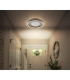 Wiley Integrated LED Semi Flush Ceiling Light White Matt LED 2700-6500K-10