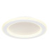 Tini Integrated LED Semi Flush Ceiling Light White LED 4000K-1