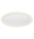 Tini Integrated LED Semi Flush Ceiling Light White 1x RGB LED Dimmable 2700-6000K Remote Control-1