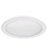 Tini Integrated LED Semi Flush Ceiling Light White 1x RGB LED Dimmable 2700-6000K Remote Control-2