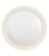 Tini Integrated LED Semi Flush Ceiling Light White 1x RGB LED Dimmable 2700-6000K Remote Control-3
