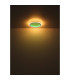 Tini Integrated LED Semi Flush Ceiling Light White 1x RGB LED Dimmable 2700-6000K Remote Control-10