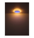 Tini Integrated LED Semi Flush Ceiling Light White 1x RGB LED Dimmable 2700-6000K Remote Control-11