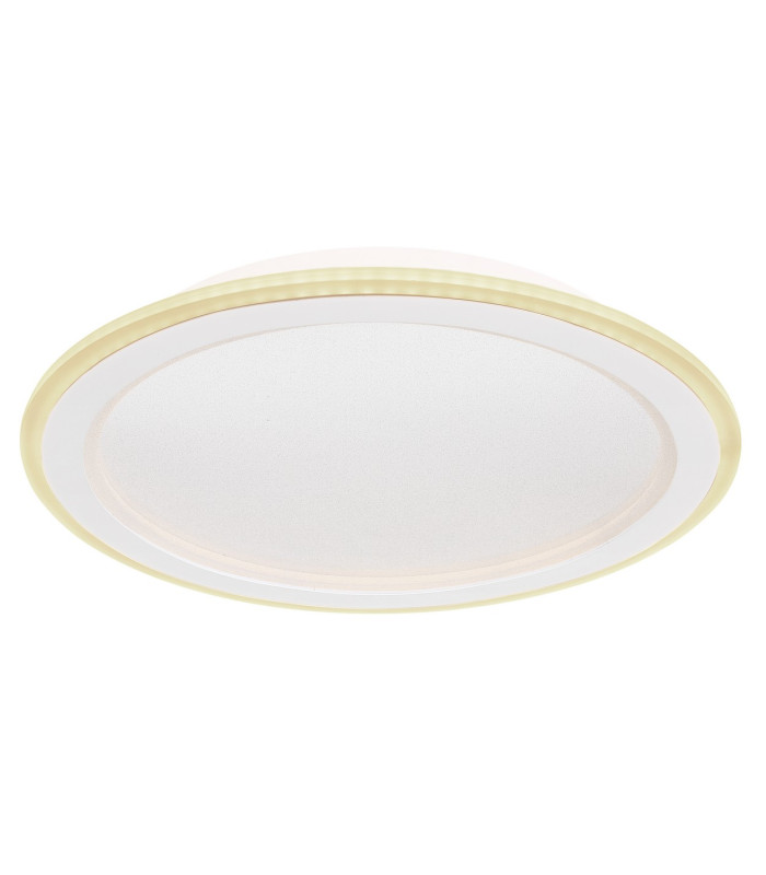 Tini Integrated LED Semi Flush Ceiling Light White 1x RGB LED Dimmable 2700-6000K Remote Control-17