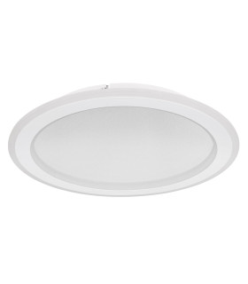Tini Integrated LED Semi Flush Ceiling Light White LED Dimmable 2700-6000K Remote Control-2