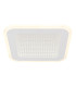 Lamela Square Integrated LED Semi Flush Ceiling Light White Matt LED 4000K-3
