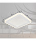 Lamela Square Integrated LED Semi Flush Ceiling Light White Matt LED 4000K-9