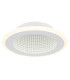 Lamela Round Integrated LED Semi Flush Ceiling Light White Matt LED 4000K-1