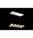 Amur Bar Pendant Ceiling Light Chrome 10x LED 4000K-2