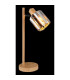 Run Glass Table Lamp Wood Look K5 Crystals Smoke Colored 1x E14-3