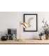 Run Glass Table Lamp Wood Look K5 Crystals Smoke Colored 1x E14-8