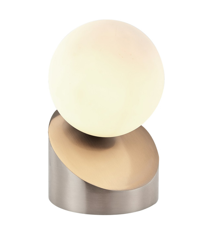 Alisa Globe Table Lamp Nickel Matt 1x G9 3000K-1