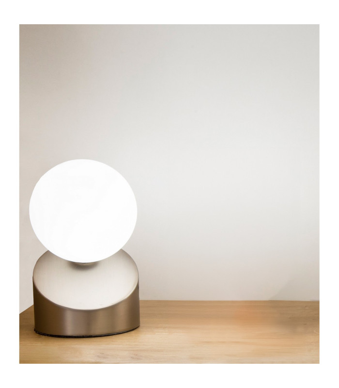 Alisa Globe Table Lamp Nickel Matt 1x G9 3000K-3
