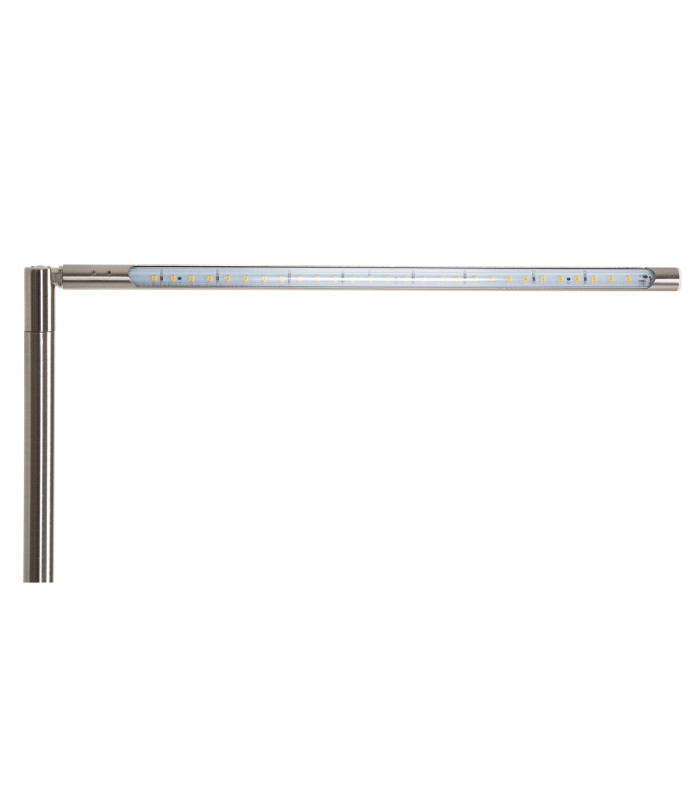 Carlo Integrated LED Table Lamp Nickel Matt LED Dimmable 3000K-3