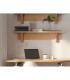 Carlo Integrated LED Table Lamp Nickel Matt LED Dimmable 3000K-4