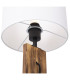 Pinus Table Lamp with Round Shade Brown Light 1x E27-3