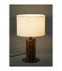 Pinus Table Lamp with Round Shade Brown Light 1x E27-4