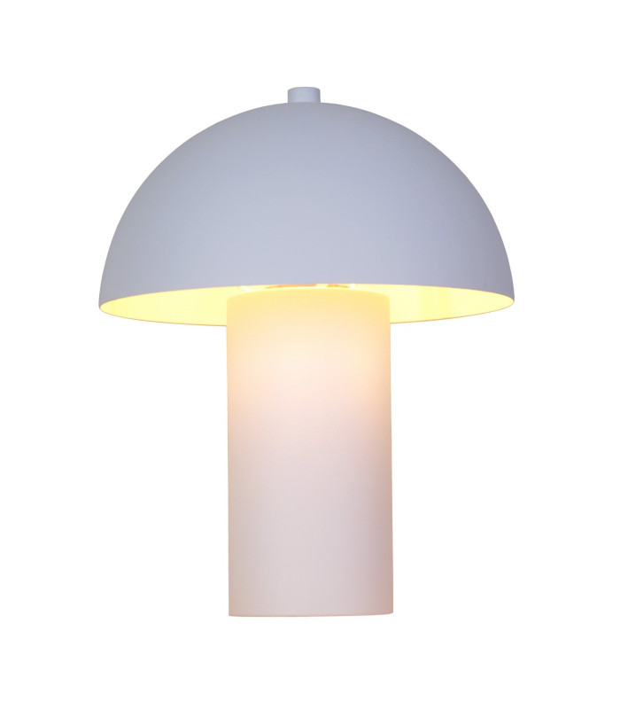 Bert Bedside Table Lamp White Matt 1x E14-1