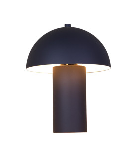 Bert Bedside Table Lamp Matt Black 1x E14-1