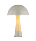 Paulin Bedside Table Lamp Grey Matt 1x E27-3