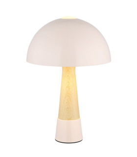 Paulin Bedside Table Lamp Champagne Colored Matt 1x E27-1