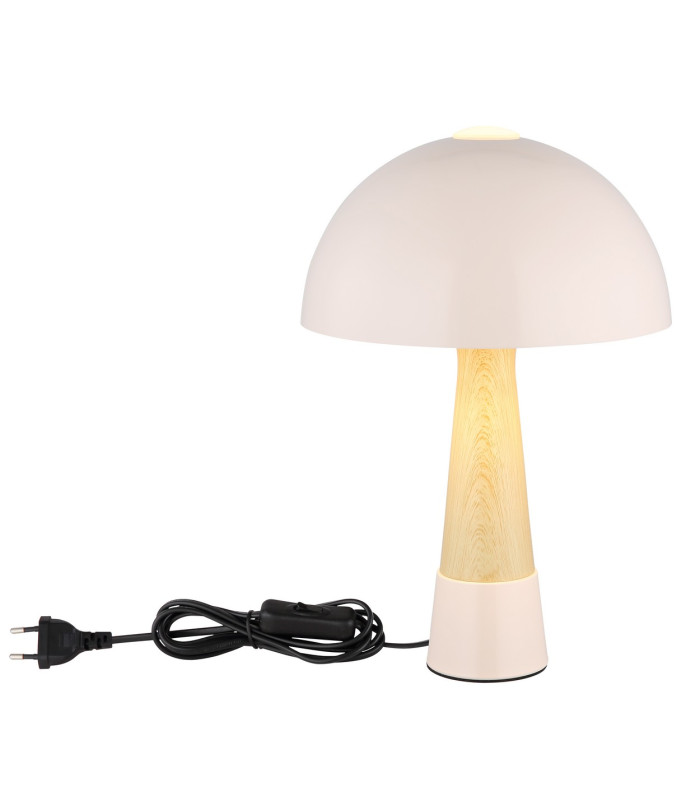 Paulin Bedside Table Lamp Champagne Colored Matt 1x E27-4