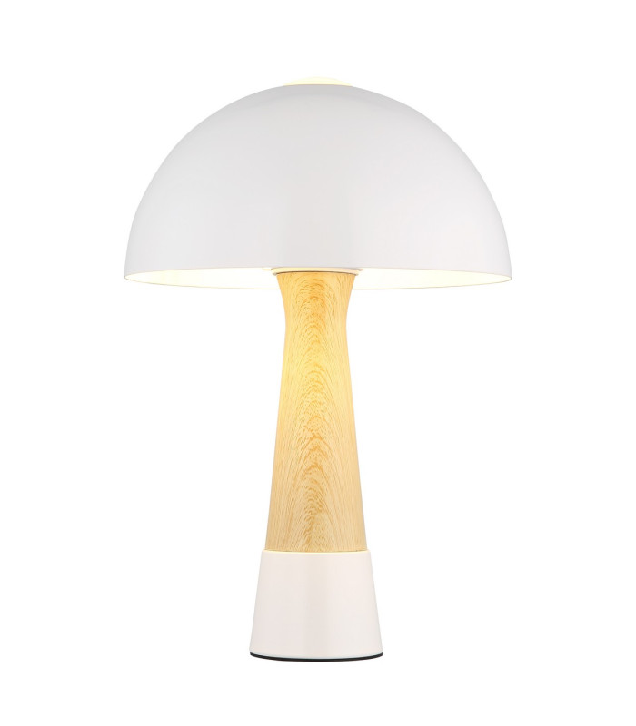 Paulin Bedside Table Lamp Sand Colored Matt 1x E27-3