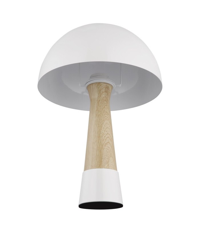 Paulin Bedside Table Lamp Sand Colored Matt 1x E27-4