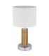Taugus Table Lamp with Round Shade Brown 1x E27-2