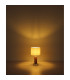 Taugus Table Lamp with Round Shade Brown 1x E27-9