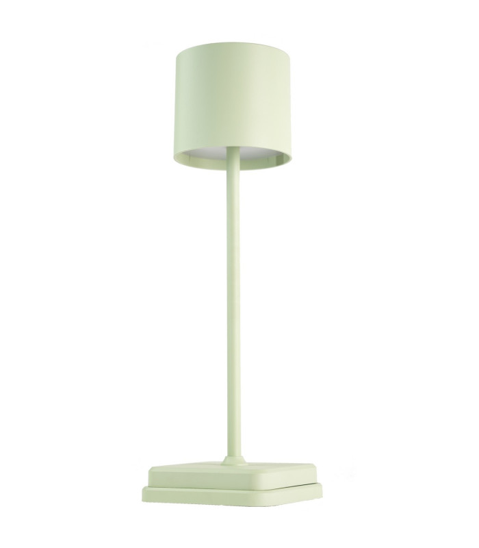 Lennart Integrated LED Table Lamp Green Matt IP54 LED 2200K-1
