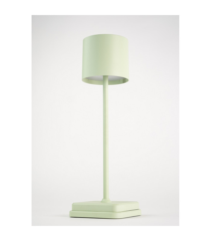 Lennart Integrated LED Table Lamp Green Matt IP54 LED 2200K-2
