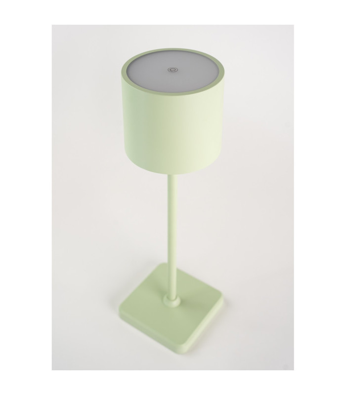 Lennart Integrated LED Table Lamp Green Matt IP54 LED 2200K-3