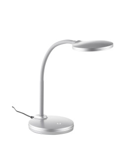 Carmen Desk Task Lamp Silver Colored LED Dimmable 3000K-1