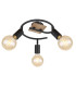 Martha Ceiling Spotlight Clusters Black 3x E27-1
