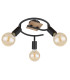 Martha Ceiling Spotlight Clusters Black 3x E27-2