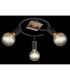 Martha Ceiling Spotlight Clusters Black 3x E27-5