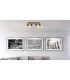 Martha 49cm Ceiling Spotlight Bar Black 4x E27-8