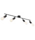 Martha 80cm Ceiling Spotlight Bar Black 4x E27-1