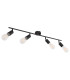 Martha 80cm Ceiling Spotlight Bar Black 4x E27-2