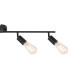 Martha 80cm Ceiling Spotlight Bar Black 4x E27-5